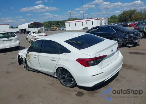 2022 Honda Civic Sport из США, поврежденный, VIN 2HGFE2F5XNH598953